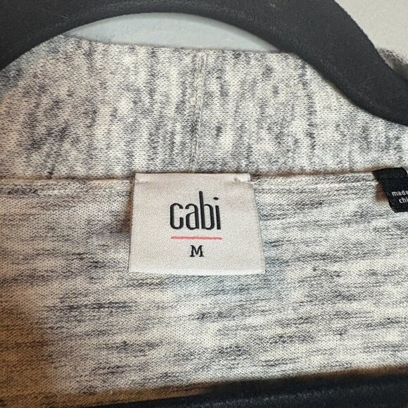 CAbi Women's Marble Cardigan Sweater Gray Style 5286 - Picture 4 of 6